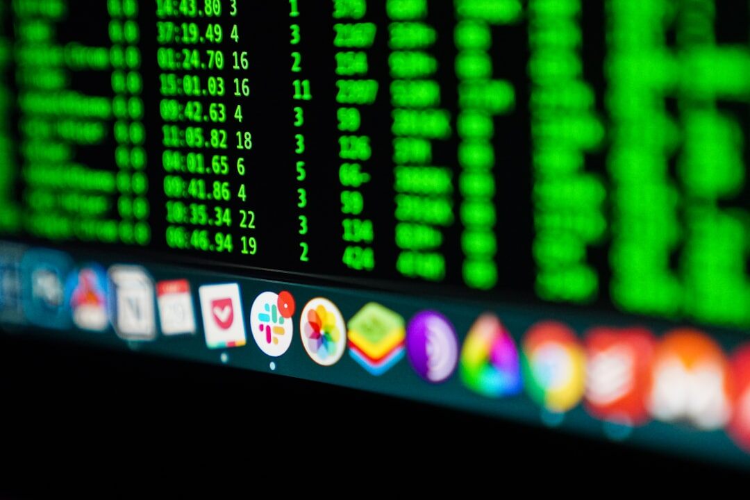 hacker on computer screen