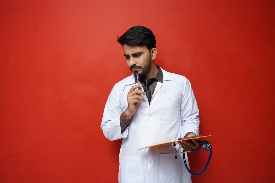 doctor prescribing medicine