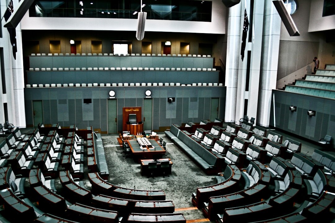 politicians in debate room